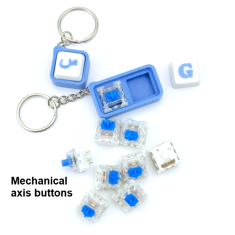 3D Printing Keycaps - Novo Brinquedo Anti-stress com Interruptor Mecânico,