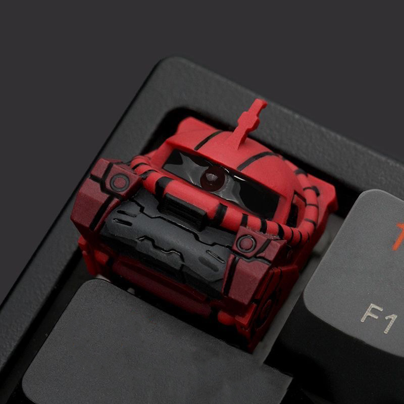 3D Printing Keycaps - Capacete de armadura mecânica 3D Artisan
