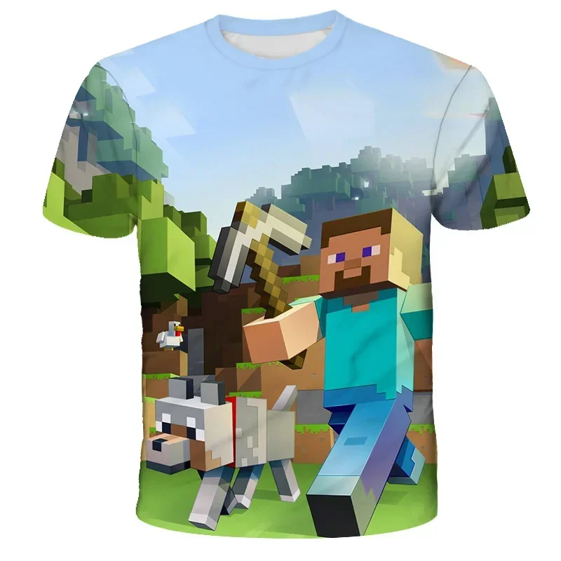 3D Printing Lego - Camiseta Infantil 3D Estampada de Verão