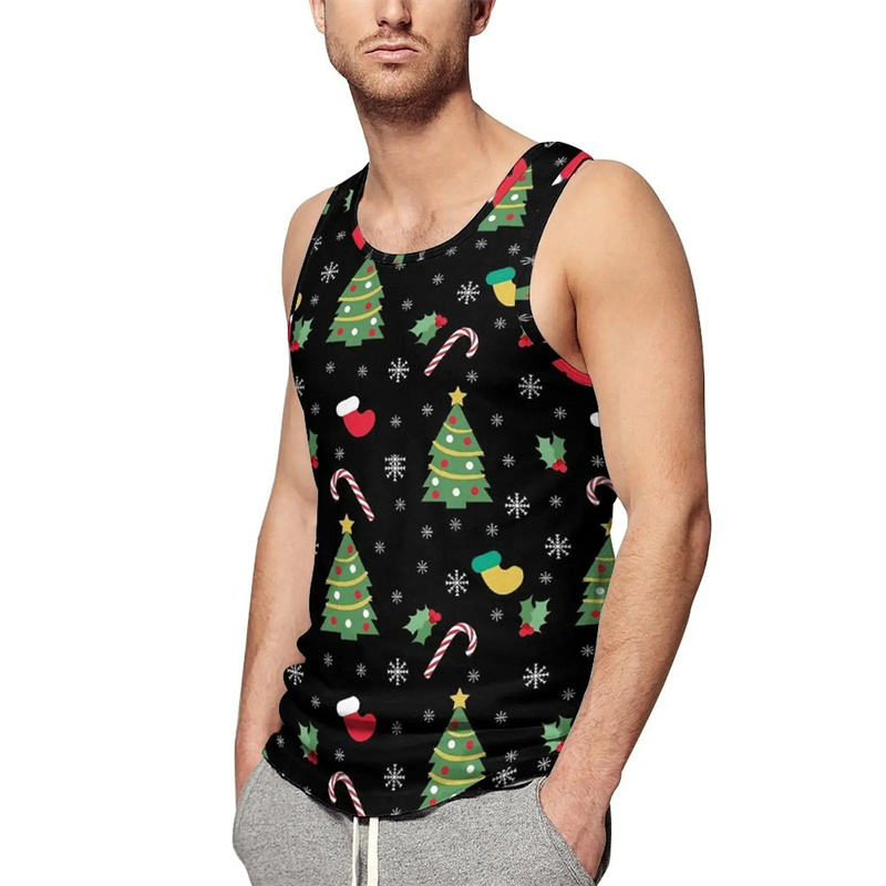 3D Printing Xmas - Masculino 3D Feliz Natal Estampa de