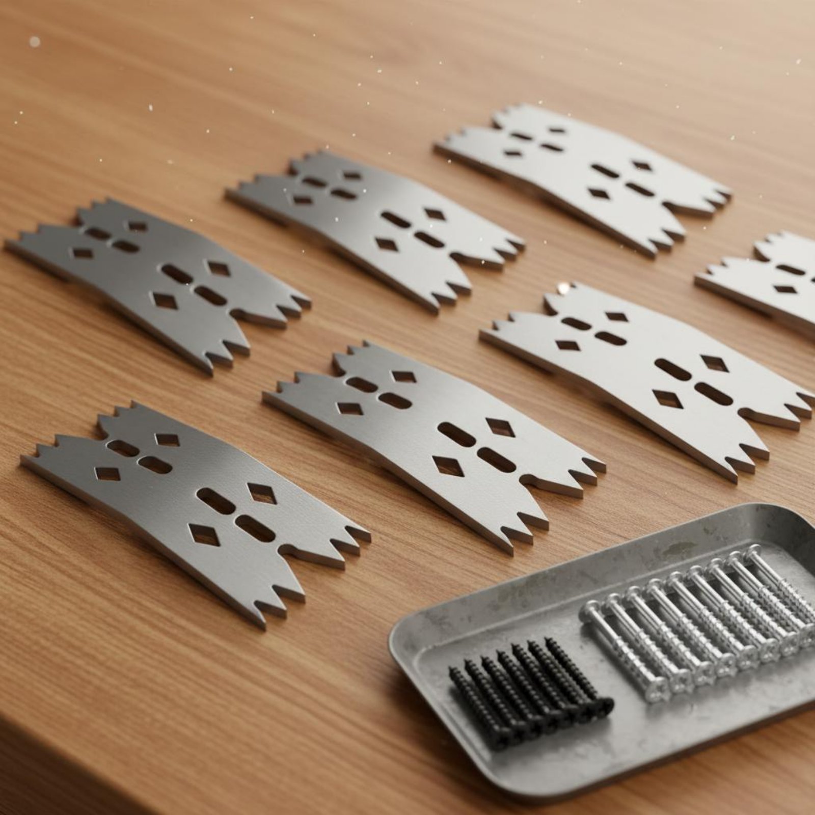 Build Plate - 6 Peças Grampo de Fixação CNC