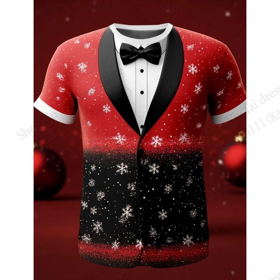 3D Printing Xmas - Camiseta com Estampa 3D de Árvore
