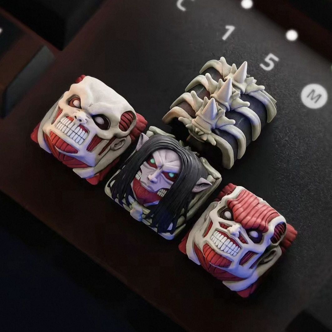 3D Printing Keycaps - NOVO Conjunto de Teclas Personalizadas Attack