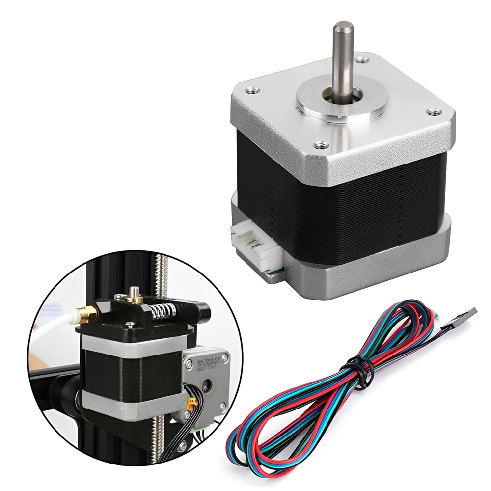 Motor de Passo Nema 17 42mm de - 3D Printing Workshop avaliação e preço