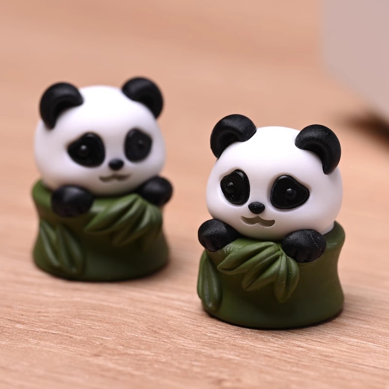 1 peça bonito panda tema chave - 3D Printing Keycaps avaliação e preço