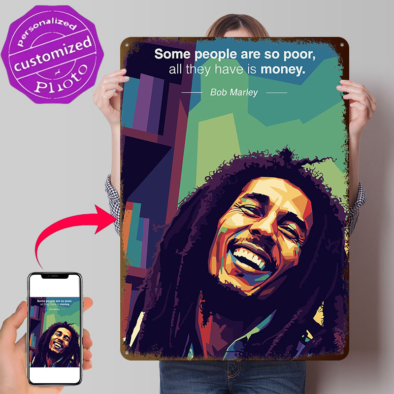 Citação de Bob Marley em Arte  - 3D Printing Quotes avaliação e preço