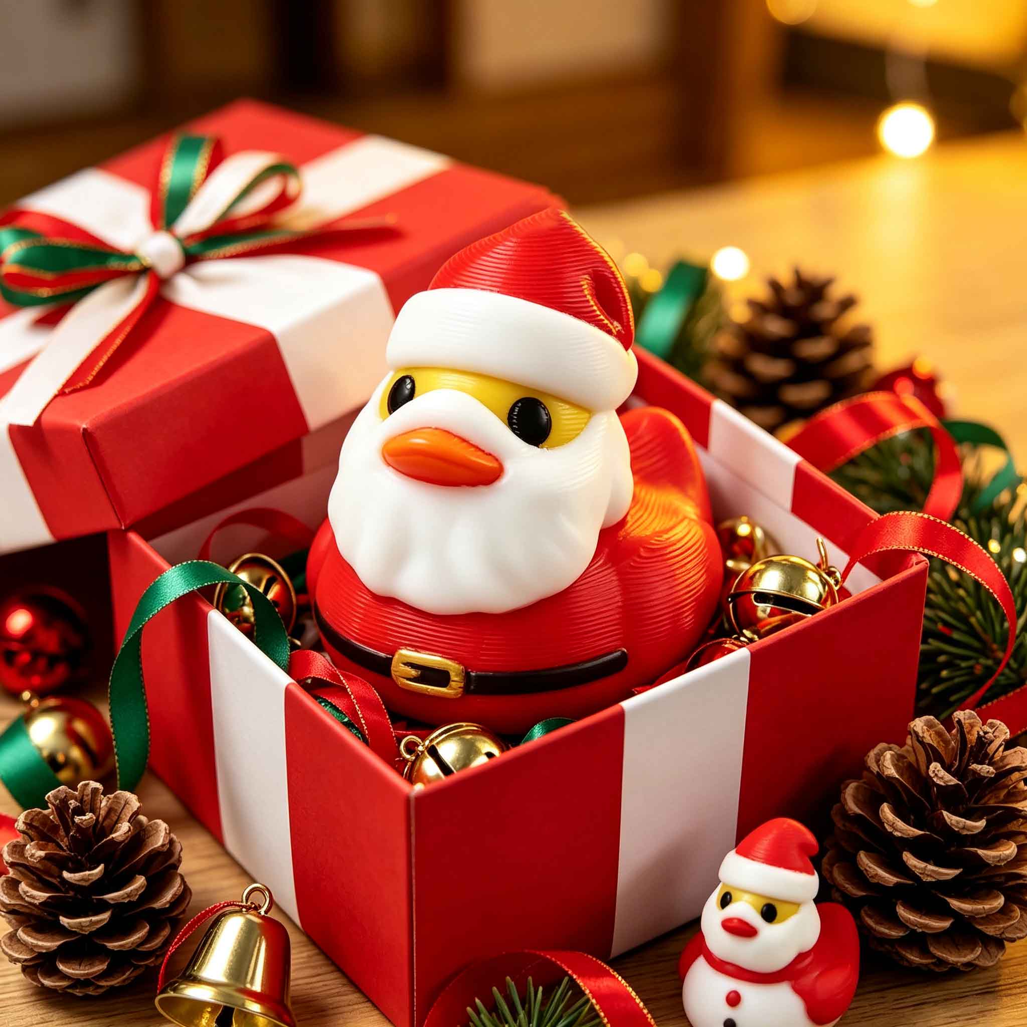 Figurinha de Papai Noel em 3D  - 3D Printing Xmas avaliação e preço