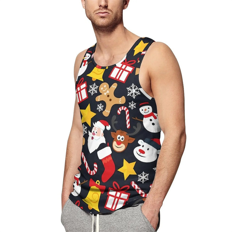 Masculino 3D Feliz Natal Estam - 3D Printing Xmas avaliação e preço