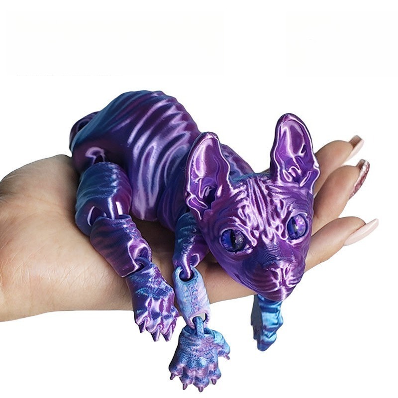 Brinquedo de Gato Sphynx Impre - 3D Printing Xmas avaliação e preço