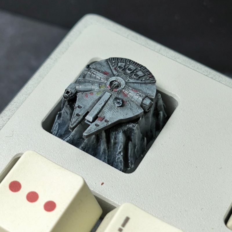 Tecla Artesanal HCY Death Star - 3D Printing Keycaps avaliação e preço