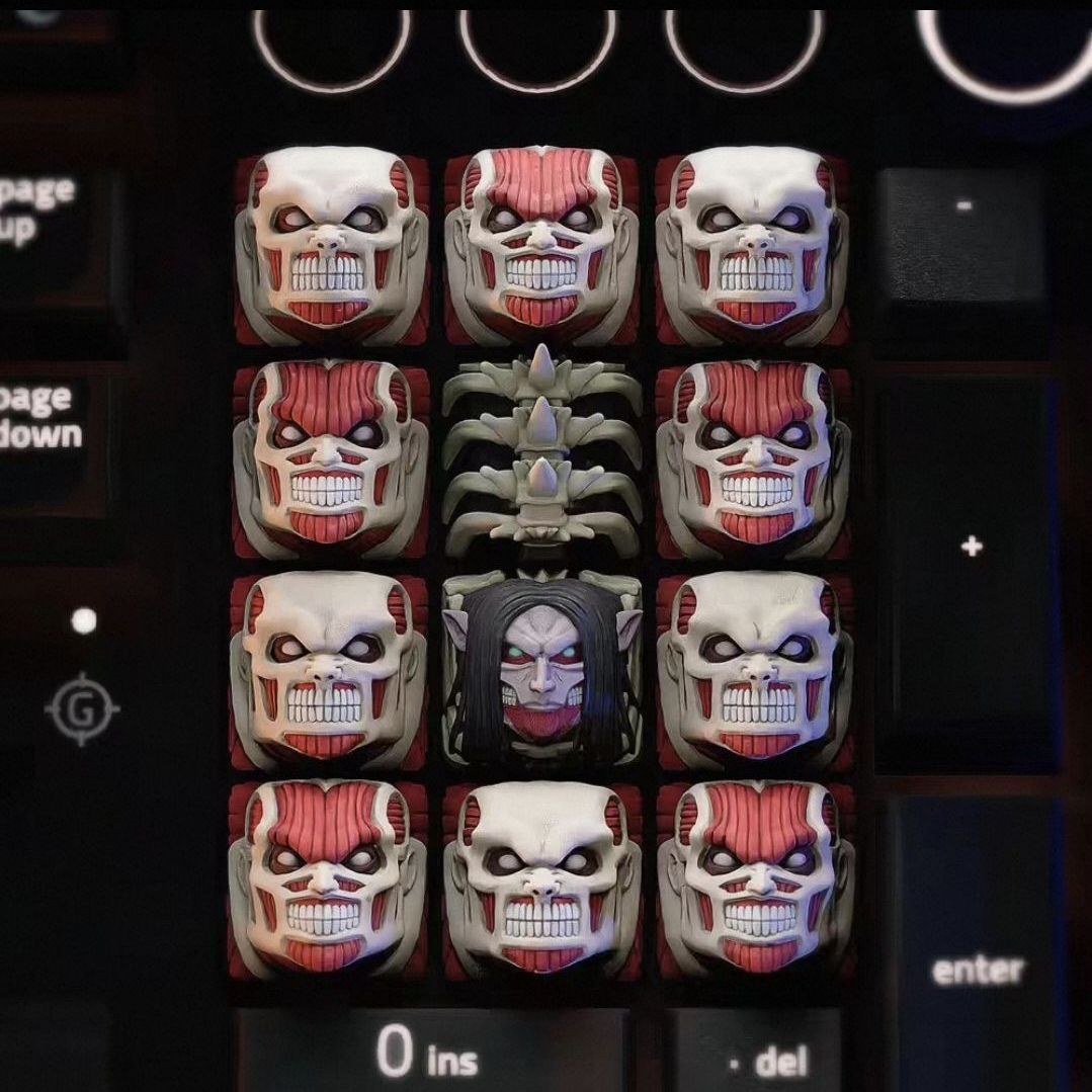 NOVO Conjunto de Teclas Person - 3D Printing Keycaps avaliação e preço