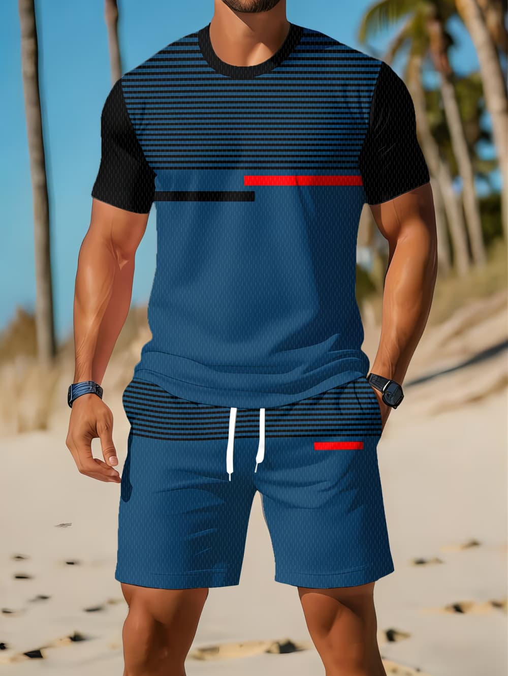 Conjunto Masculino Casual de V - 3D Printing Examples avaliação e preço