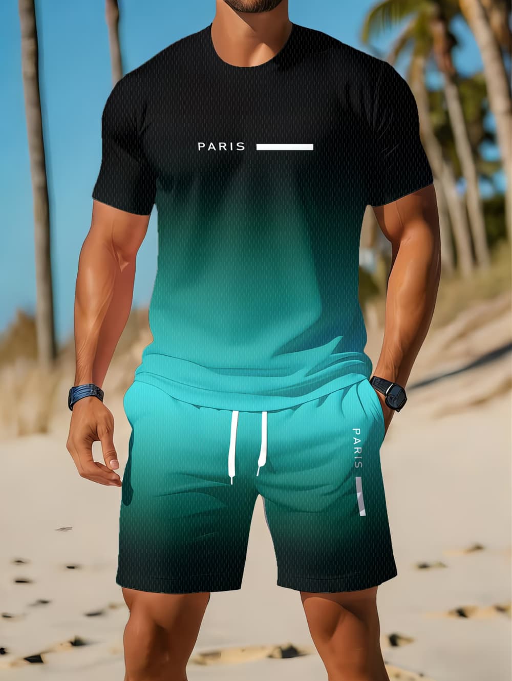 Conjunto Masculino Casual de V - 3D Printing Examples avaliação e preço